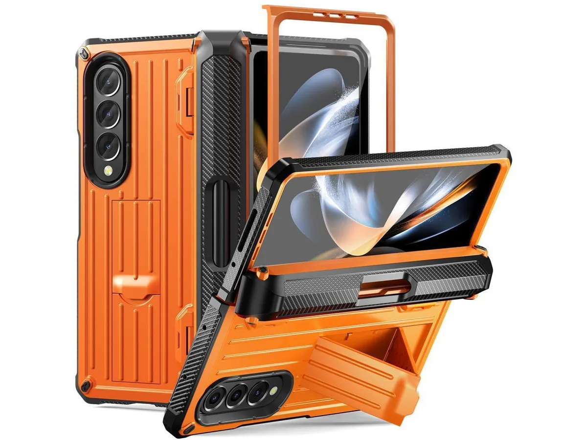 BONAEVER BONAEVER Case for Samsung Galaxy Z Fold 4 2022 5G Orange — product photo