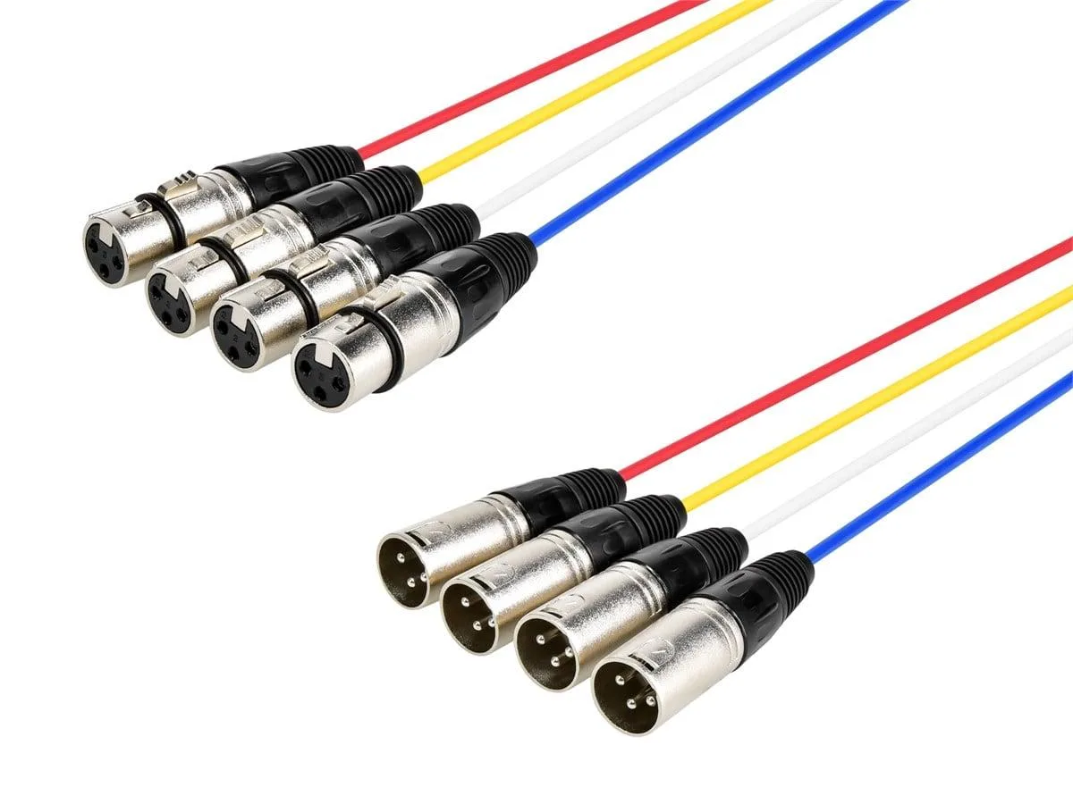 Monoprice Inc. Monoprice Inc. 108767 4-Channel XLR Snake Cable 20 ft — product photo