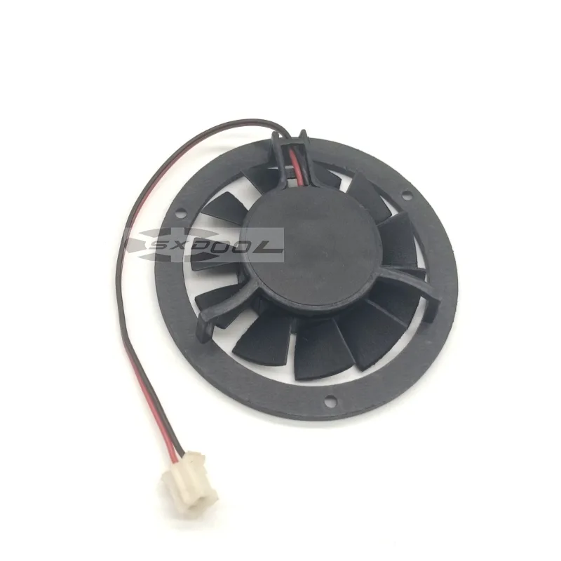 SXDOOL SXDOOL 12V 2-wire case fan 38mm pitch 48mm diameter — product photo