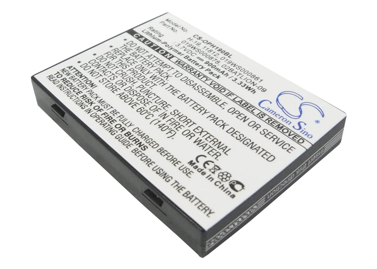 Centenex Electronics Centenex Electronics DS-CS-OPH190BL barcode scanner battery 3.7V 900mAh Li-ion black — product photo