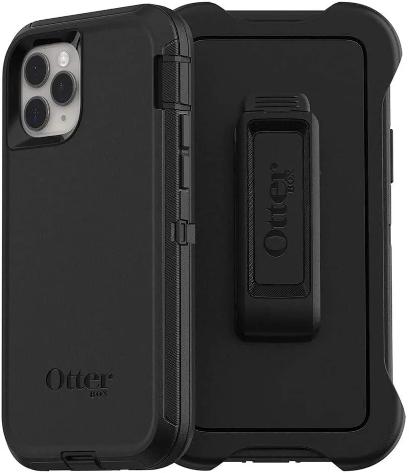 OtterBox OtterBox Defender Series Case & Holster iPhone 11 Pro X XS Black — product photo