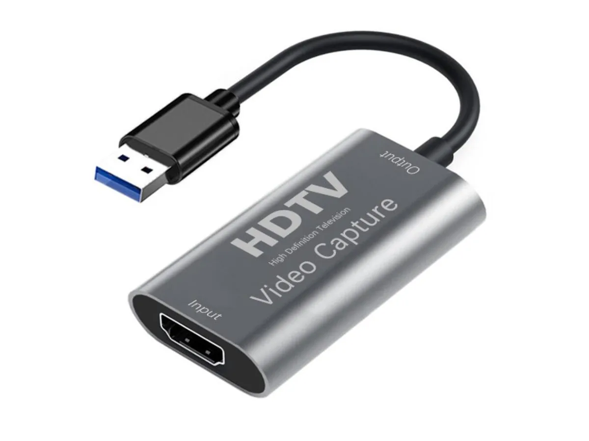 iXever iXever HDMI Video Capturing Device 4K 30 Hz input 1080p 60 Hz output USB 3.0 Type A — product photo
