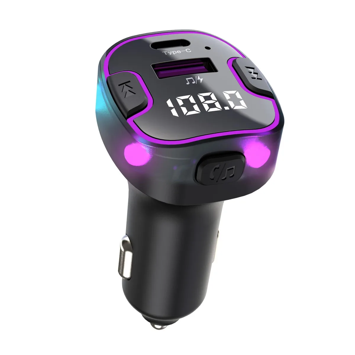  Scosche C49 Bluetooth 5.3 Car Adapter 15W PD QC3.0 FM Transmitter — product photo