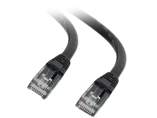 Cables To Go Cables To Go 03988 Cat6 network ethernet cable 30 ft black — product photo