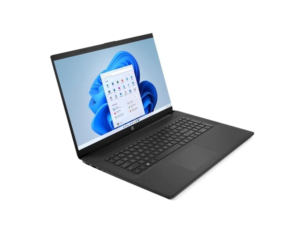 HP HP 17-cp0097nr 17.3" Ryzen 7 5700U 8GB 256GB NVMe Jet Black laptop — product photo