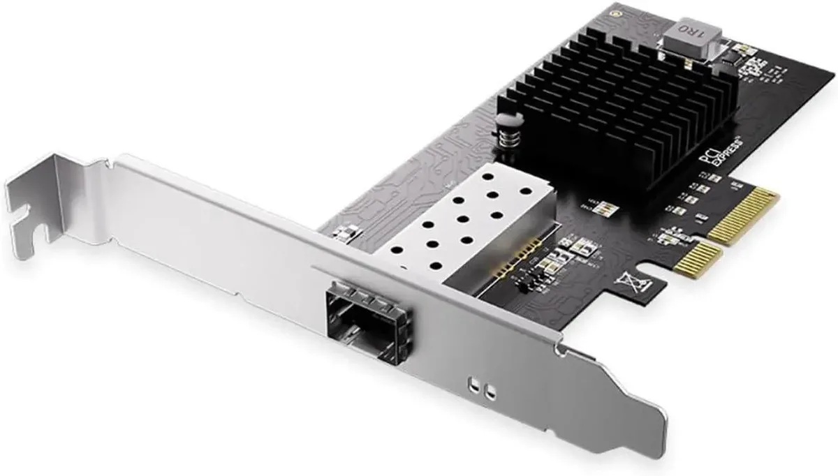 SMUGDESK SMUGDESK Single-Port SFP+ 10Gbps PCIe 3.0 X4 Network Adapter Intel 82599 — product photo