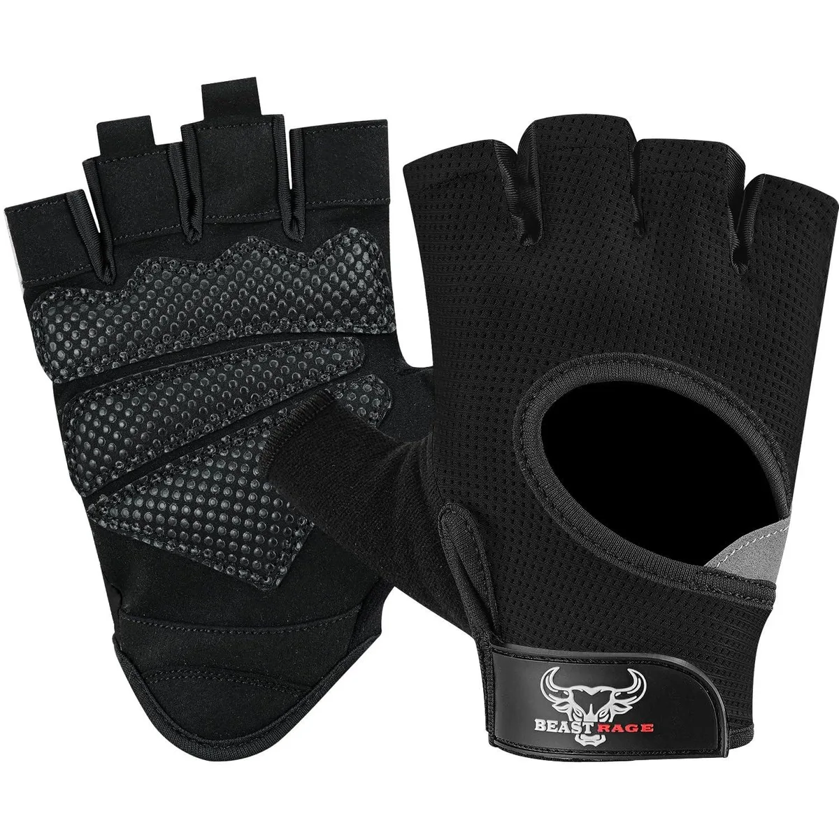  Vibe Gloves 100% Acrylic Size 8 Black M — product photo