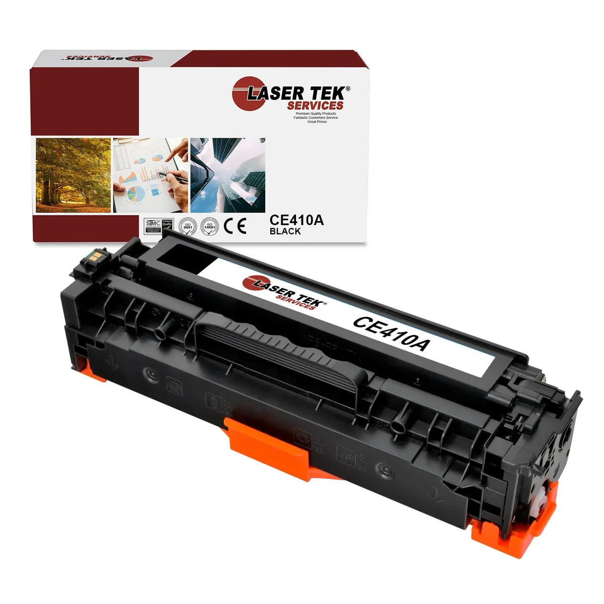 Laser Tek Services Laser Tek Services 305A Black Toner Cartridge CE410A — product photo