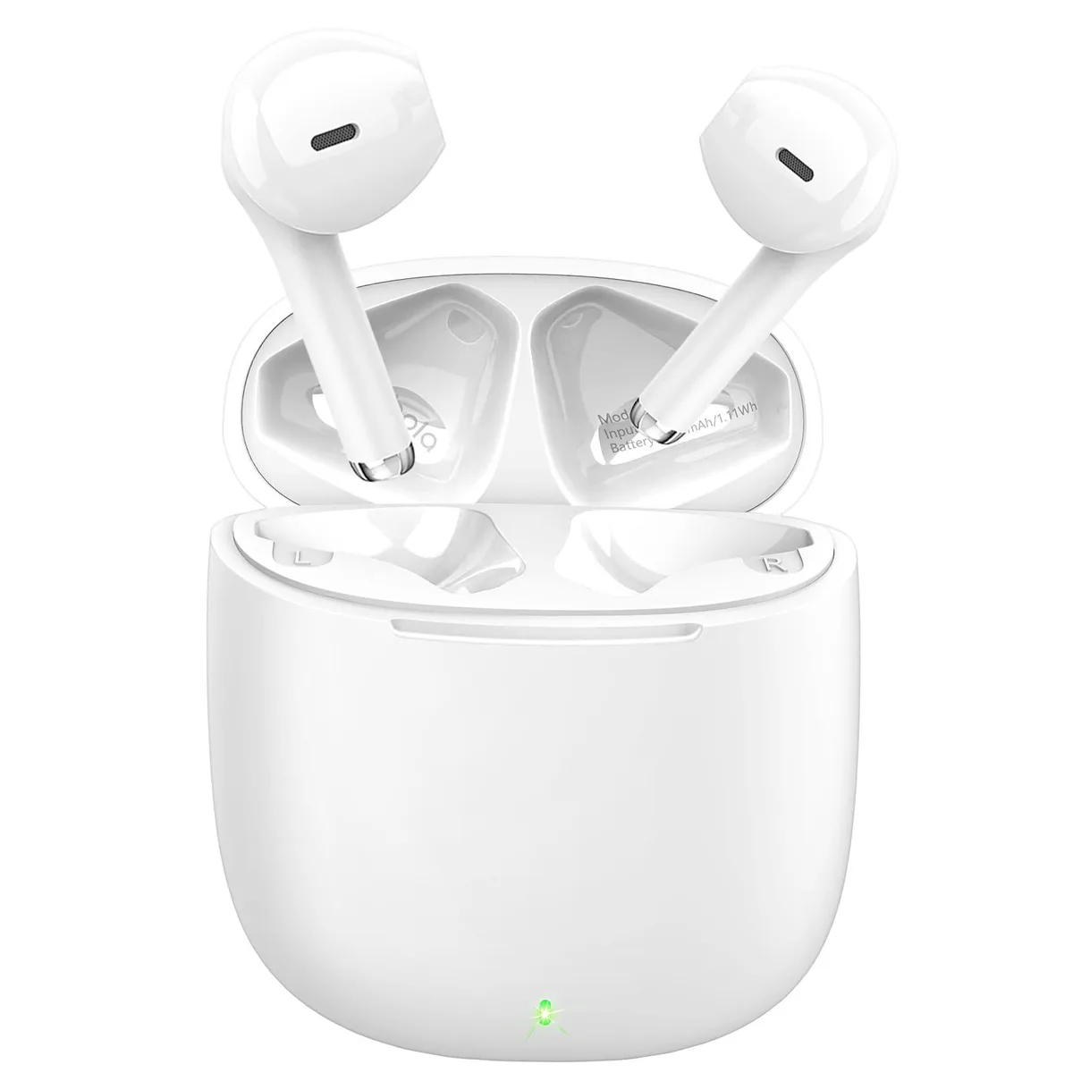 No Sew No Sew Wireless Earbuds Bluetooth 5.4 White In-Ear — product photo