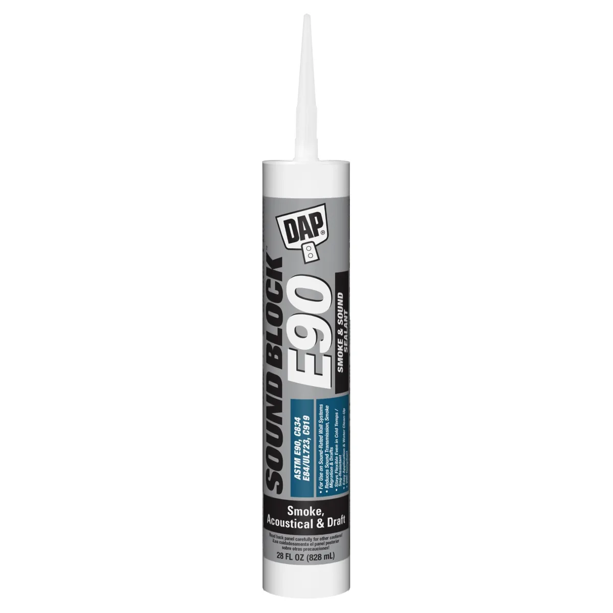 D.A.P. D.A.P. E90 SOUND BLOCK Sealant 28 fl oz White — product photo