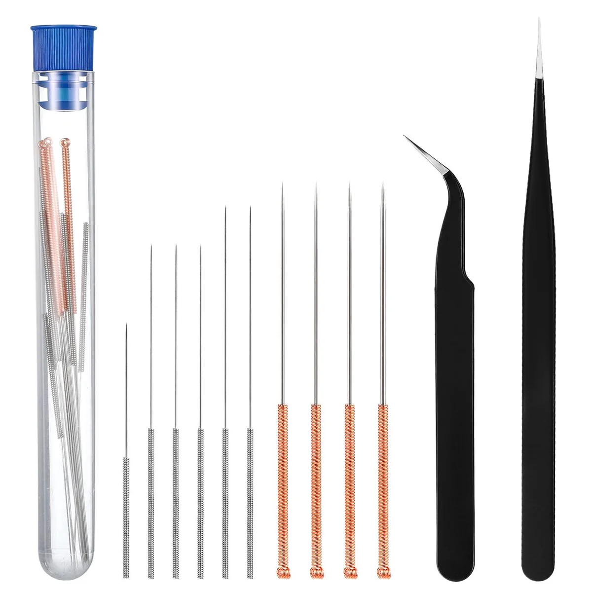  Xelsluthe 5358NOUL8332 12PCS Nozzle Cleaning Kit 10 Needles 2 Tweezers — product photo