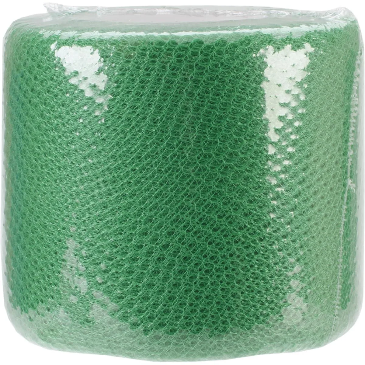 Black nylon mesh netting on a spool, 3 inches wide, 40 yards