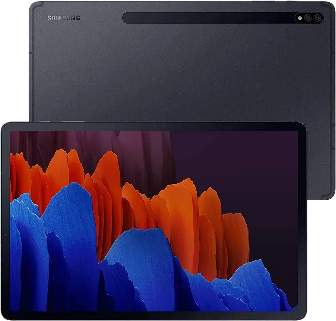 SAMSUNG SAMSUNG Galaxy Tab S7+ 5G 12.4" 128GB 6GB Mystic Black Verizon Locked — product photo