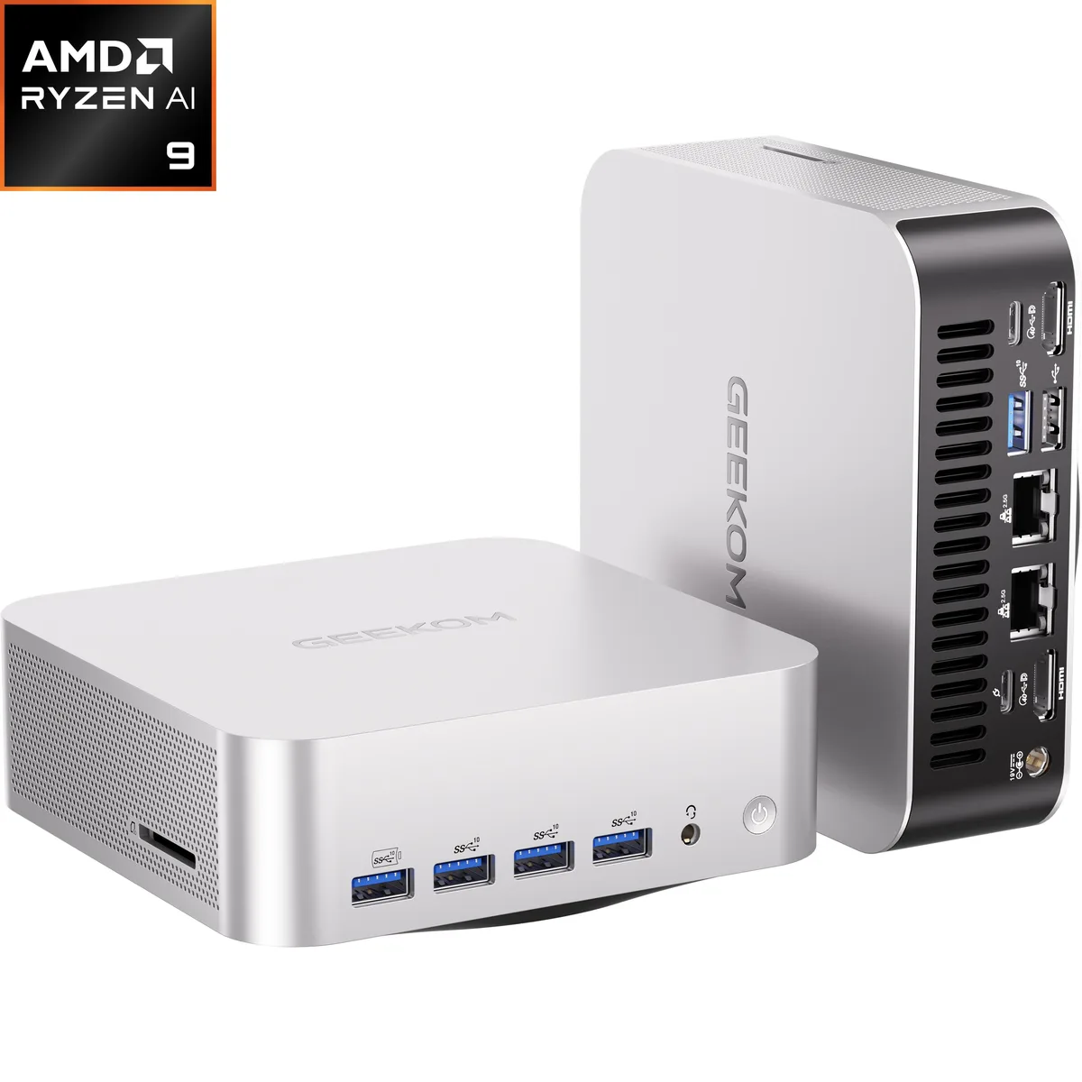 GEEKOM GEEKOM GMA9MAXAI9HX470-322-US Mini PC Ryzen AI 9 HX 470 32GB DDR5 2TB SSD — product photo