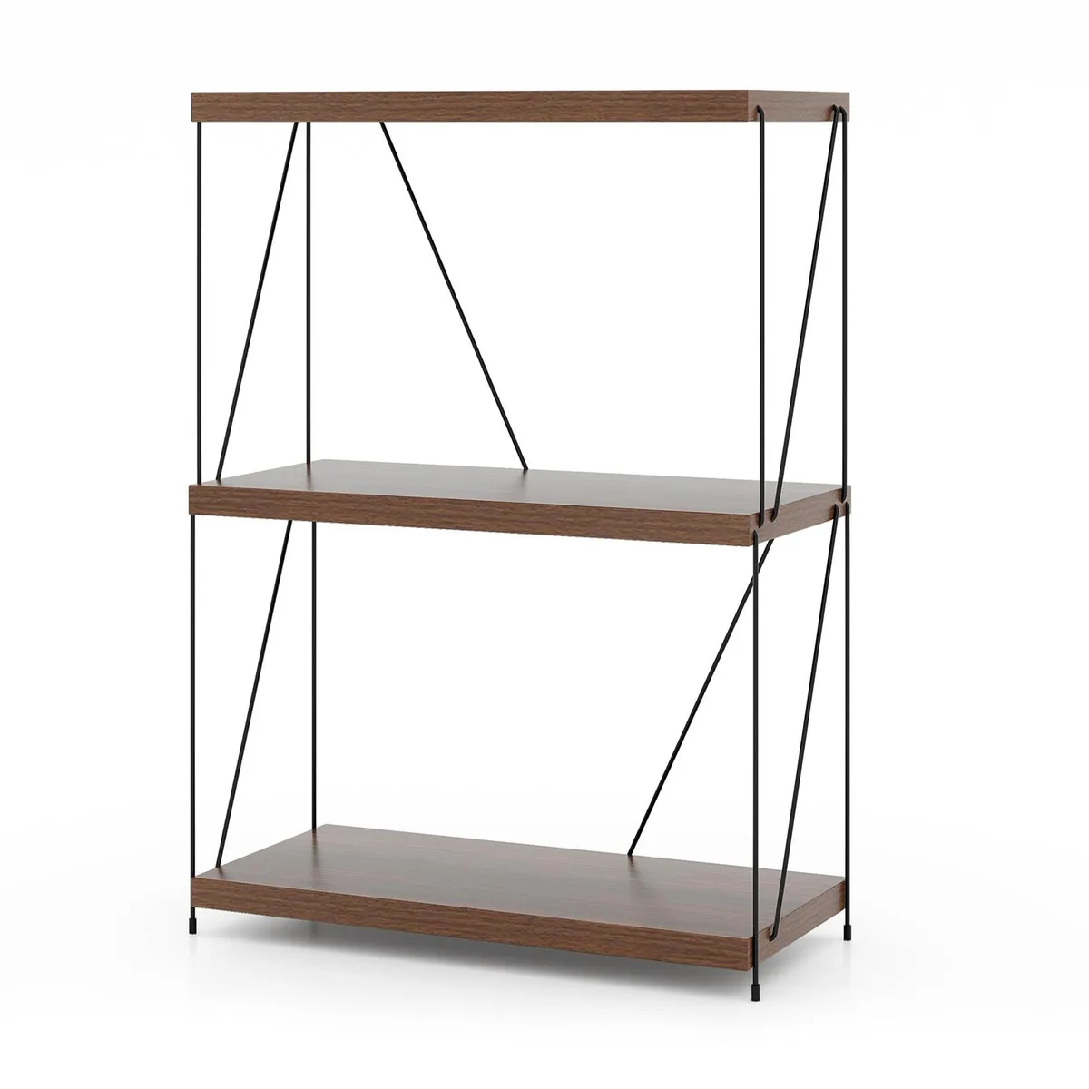 SlickBlue SlickBlue 3-Tier Display Rack Walnut 34 inches — product photo
