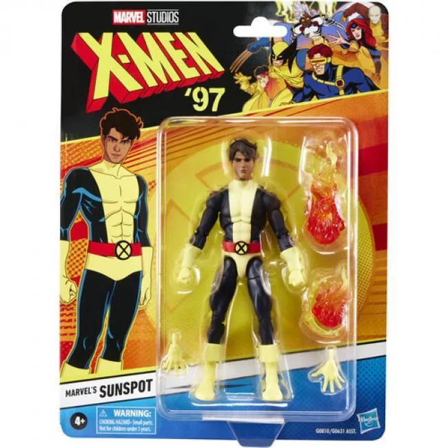 Marvel Marvel G08105X00 X-Men '97 Sunspot 6-inch action figure — product photo