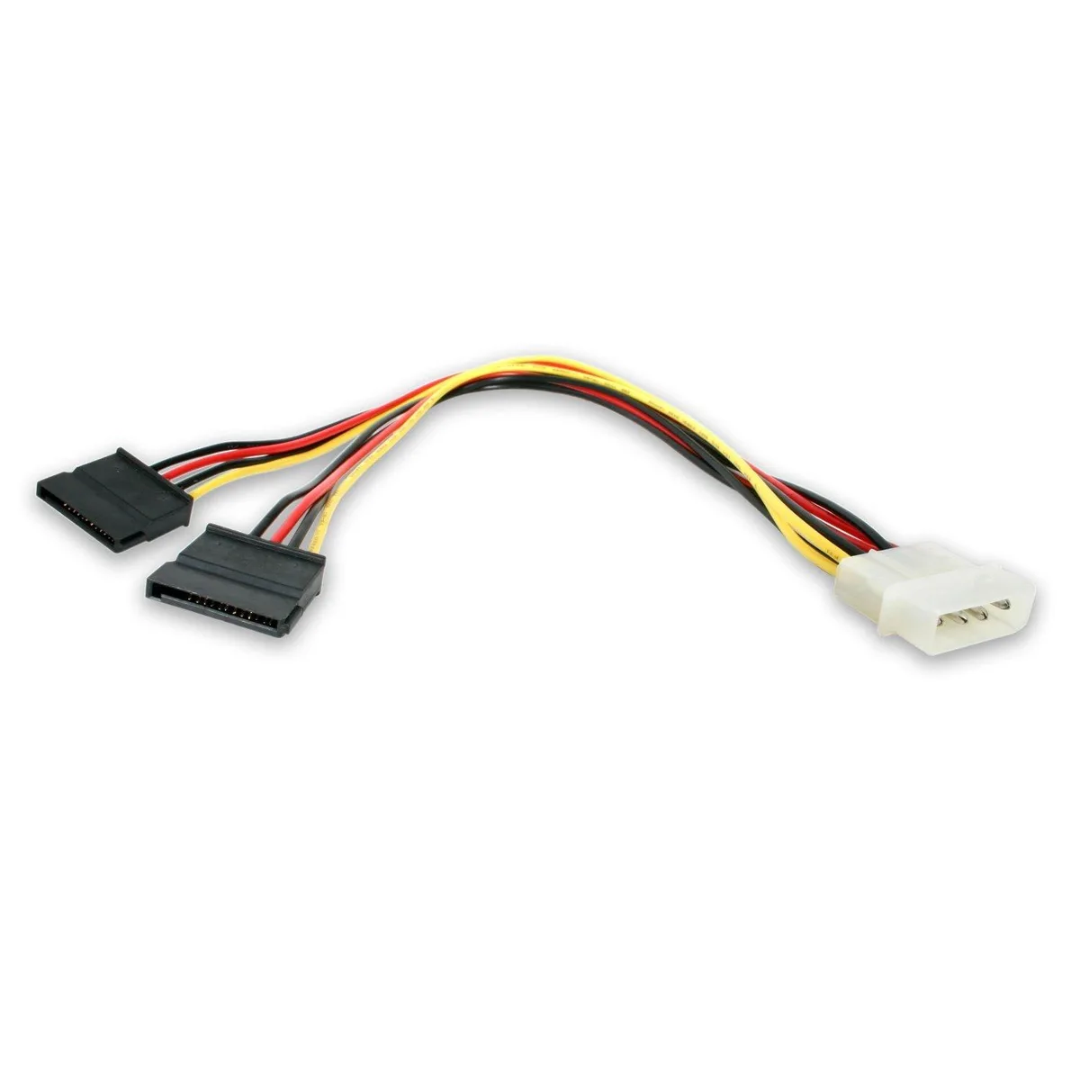 Cable Matters PYO2LP4SATA 12in LP4 to 2x SATA Power Y Cable Adapter — product photo
