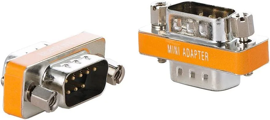 Brainwavz Brainwavz DB9 Null Modem Adapter Male to Male Slimline 2 Pack — product photo