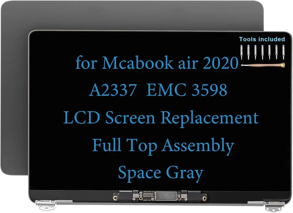 NUOLAISUN NUOLAISUN laptop screen replacement MacBook Air M1 2020 A2337 EMC 3598 661-16806 Space Gray — product photo