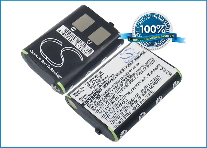 CameronSino CameronSino DS-CS-MTV300TW 700mAh Ni-MH battery two-way radio — product photo