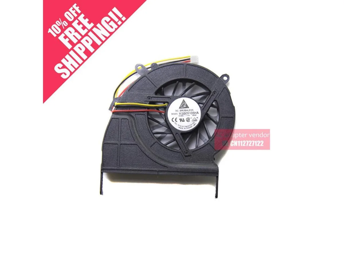 Small black laptop cooling fan for Lenovo E43 series