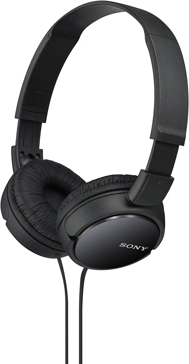 Sony Sony MDR-ZX110 ZX Series Wired On-Ear Headphones Black — product photo