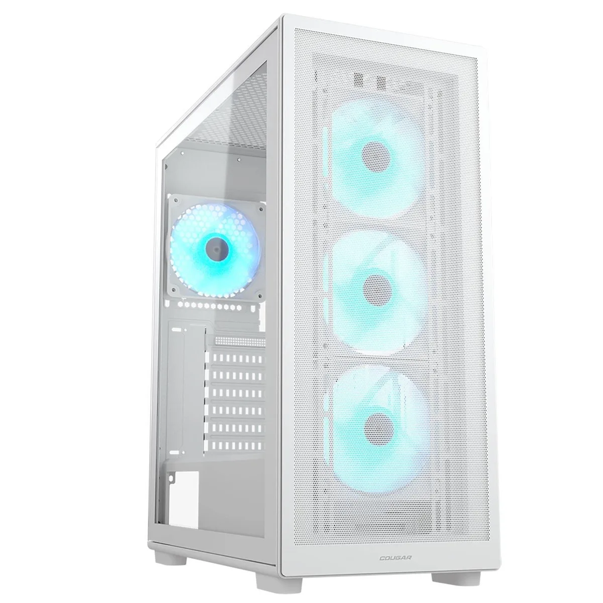 COUGAR COUGAR MX220 RGB Mid-Tower ATX PC Case White — product photo