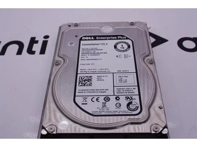 DELL DELL 1TB 7200 RPM SAS 3.5" internal hard drive — product photo