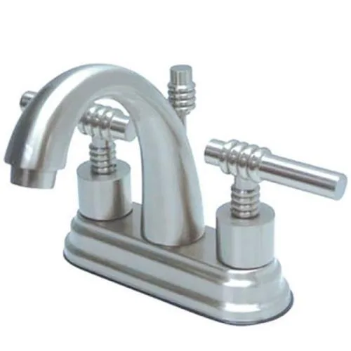 KINGSTON BRASS Kingston Brass Milano 4-Inch Centerset Bath Faucet Polished Chrome — product photo