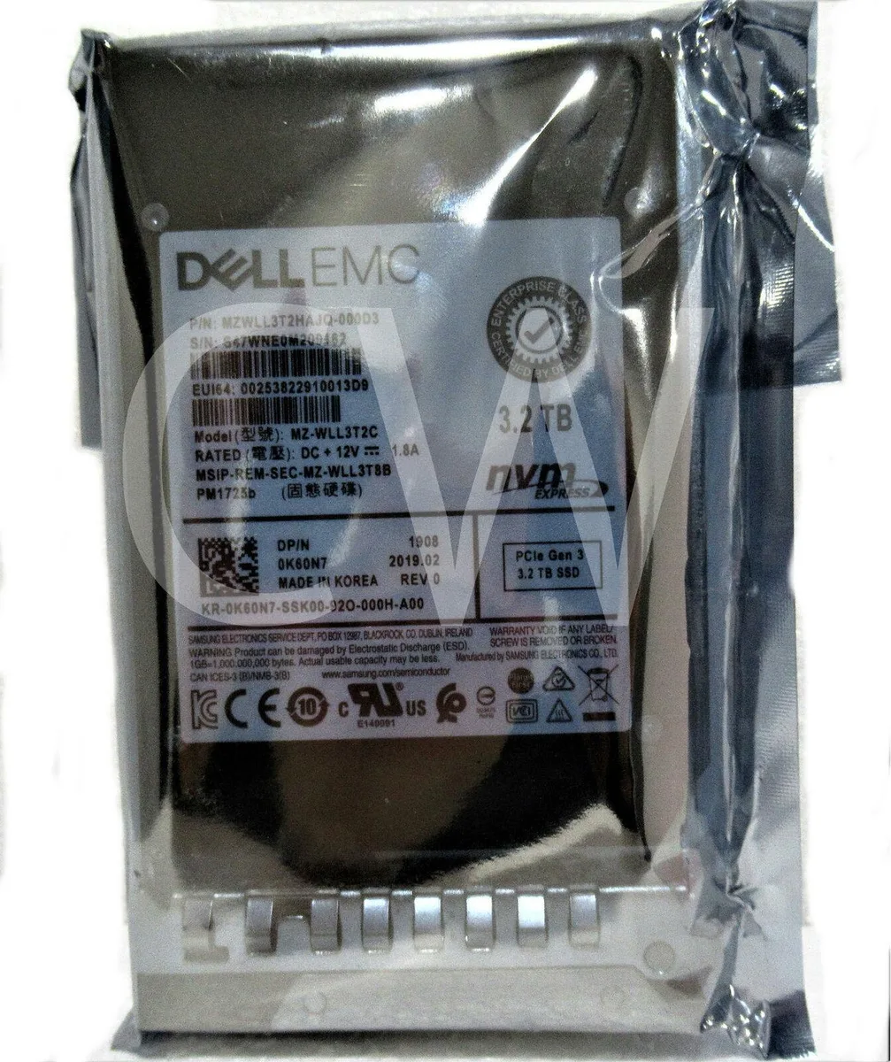 A 2.5 inch NVMe solid state drive with a metal casing