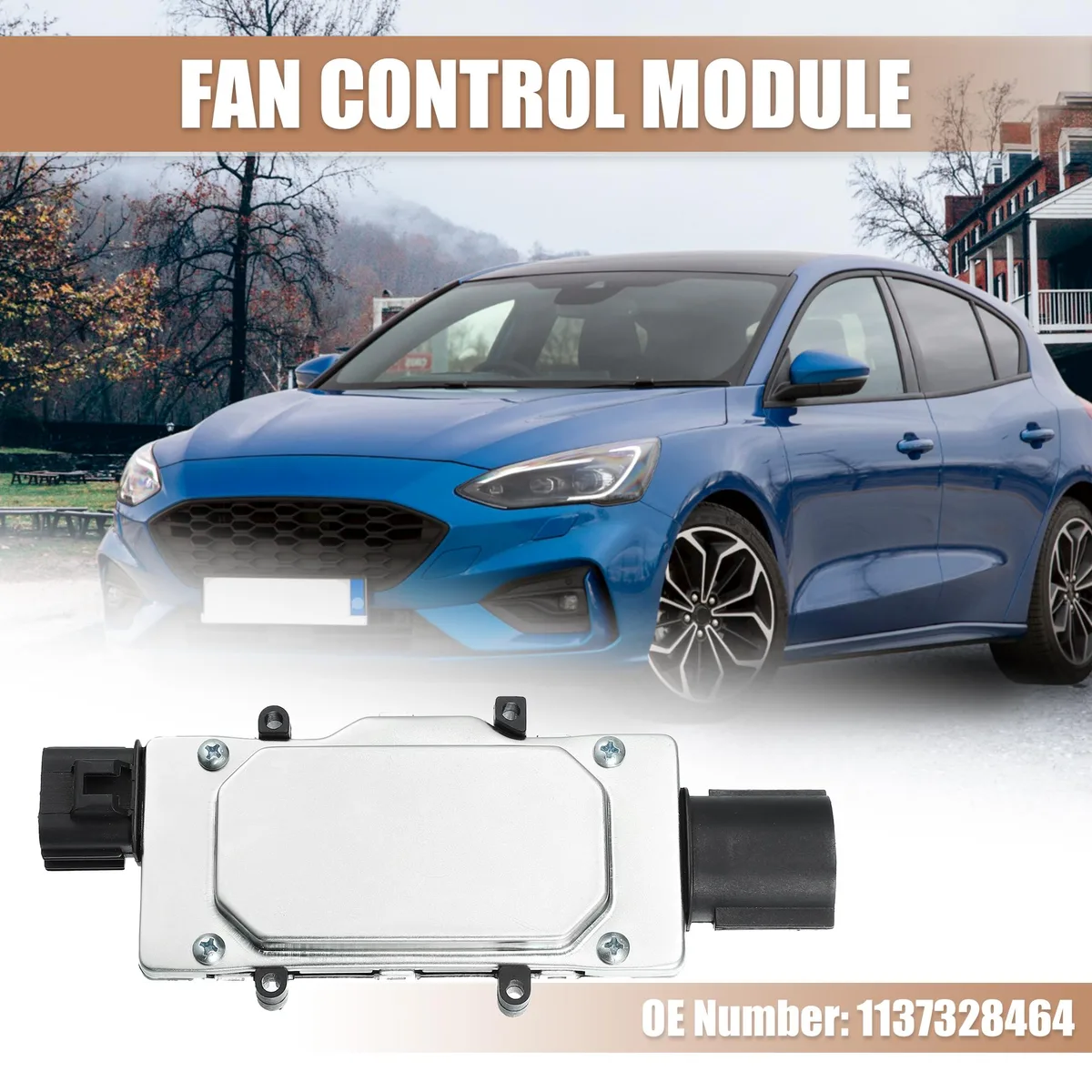 Unique-Bargains Unique-Bargains Engine Cooling Fan Controller 1137328464 1137328567 — product photo