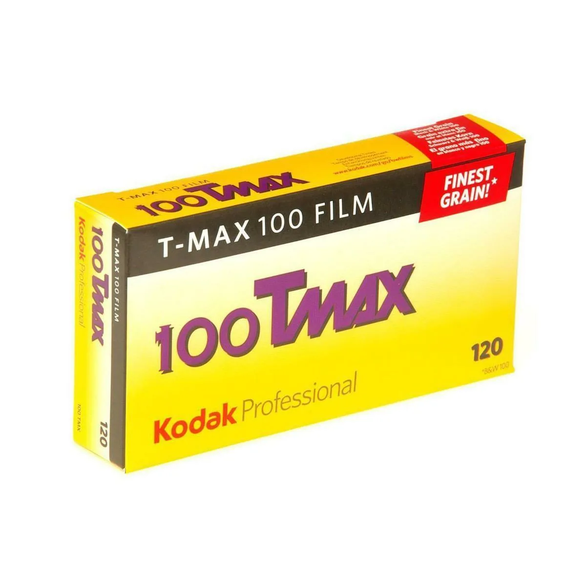 Kodak Kodak T-Max 100 100TMX Black White Film 120 Size Pack of 5 — product photo