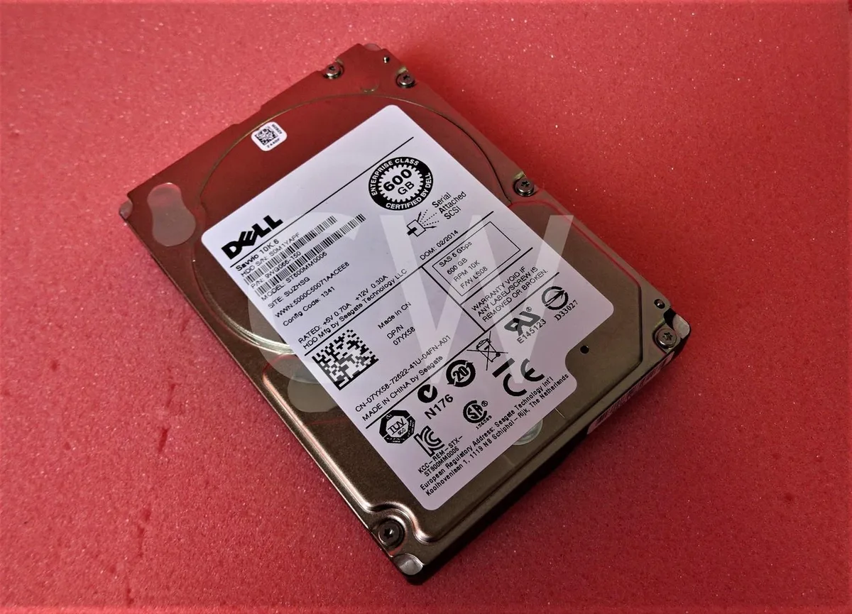DELL DELL 600GB 10000RPM 6Gbps 2.5" SAS internal hard drive — product photo