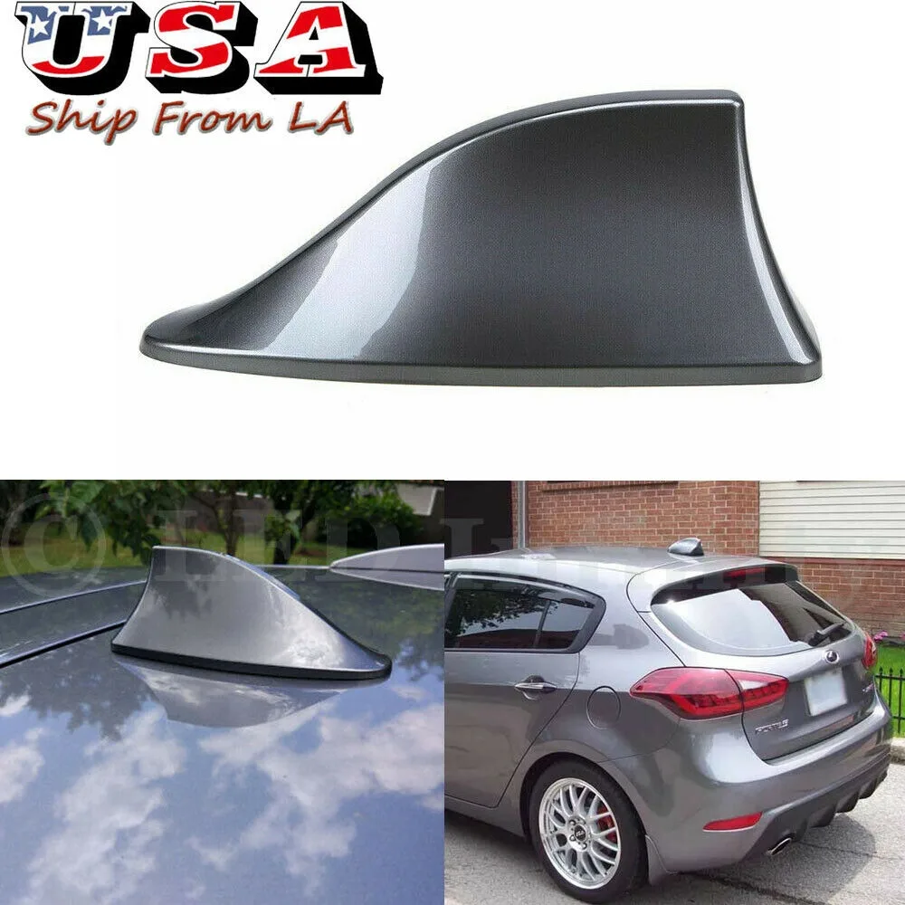 SIMPLEX TECHNOLOGY CO., LIMITED SIMPLEX TECHNOLOGY CO., LIMITED Glossy Grey Shark Fin Antenna FM/AM exterior care — product photo
