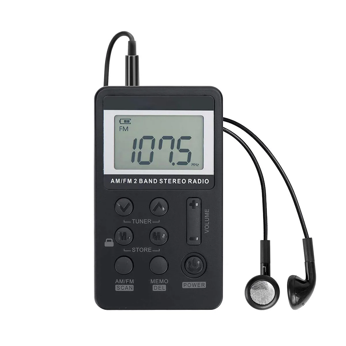  VR-robot VR-HRD-MJX AM/FM Pocket Radio 500mAh 45g — product photo