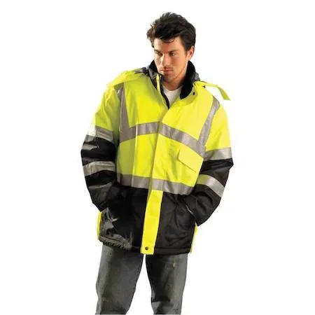 Occunomix Occunomix LUX-TJCW-YM Yellow Polyester Parka Jacket Size M — product photo