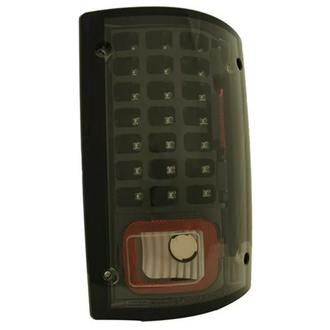 IPCW IPCW LEDT-502CB Ford Econoline 1995-2012 Tail Lamps LED Bermuda Black RV Lighting — product photo