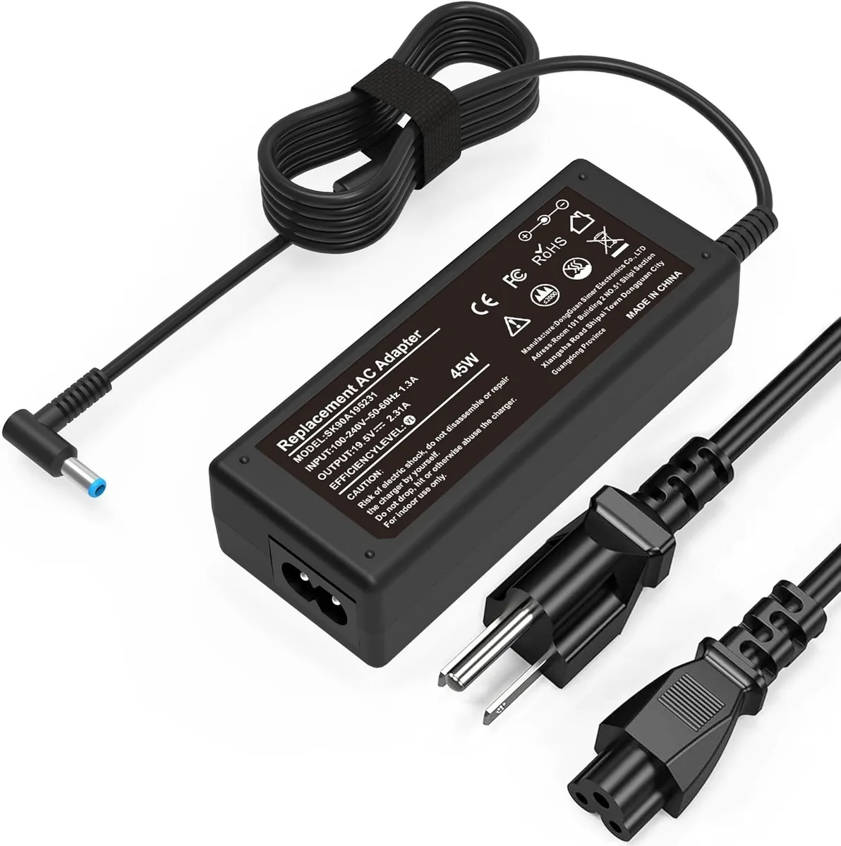 Blueskysea Blueskysea 45W 19.5V 2.31A AC Adapter Laptop Charger — product photo