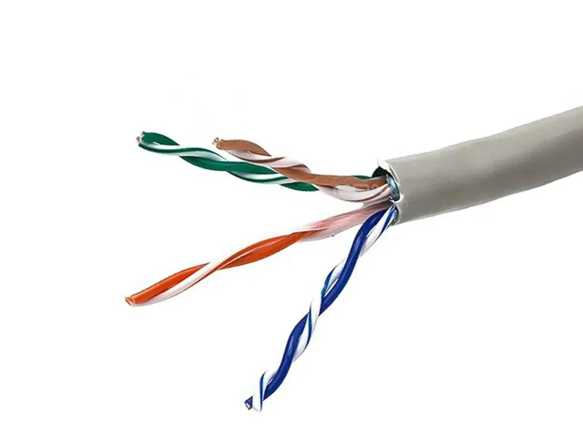 Monoprice Inc. Monoprice 100894 Cat5e STP CM bulk cable 1000ft 24AWG gray — product photo