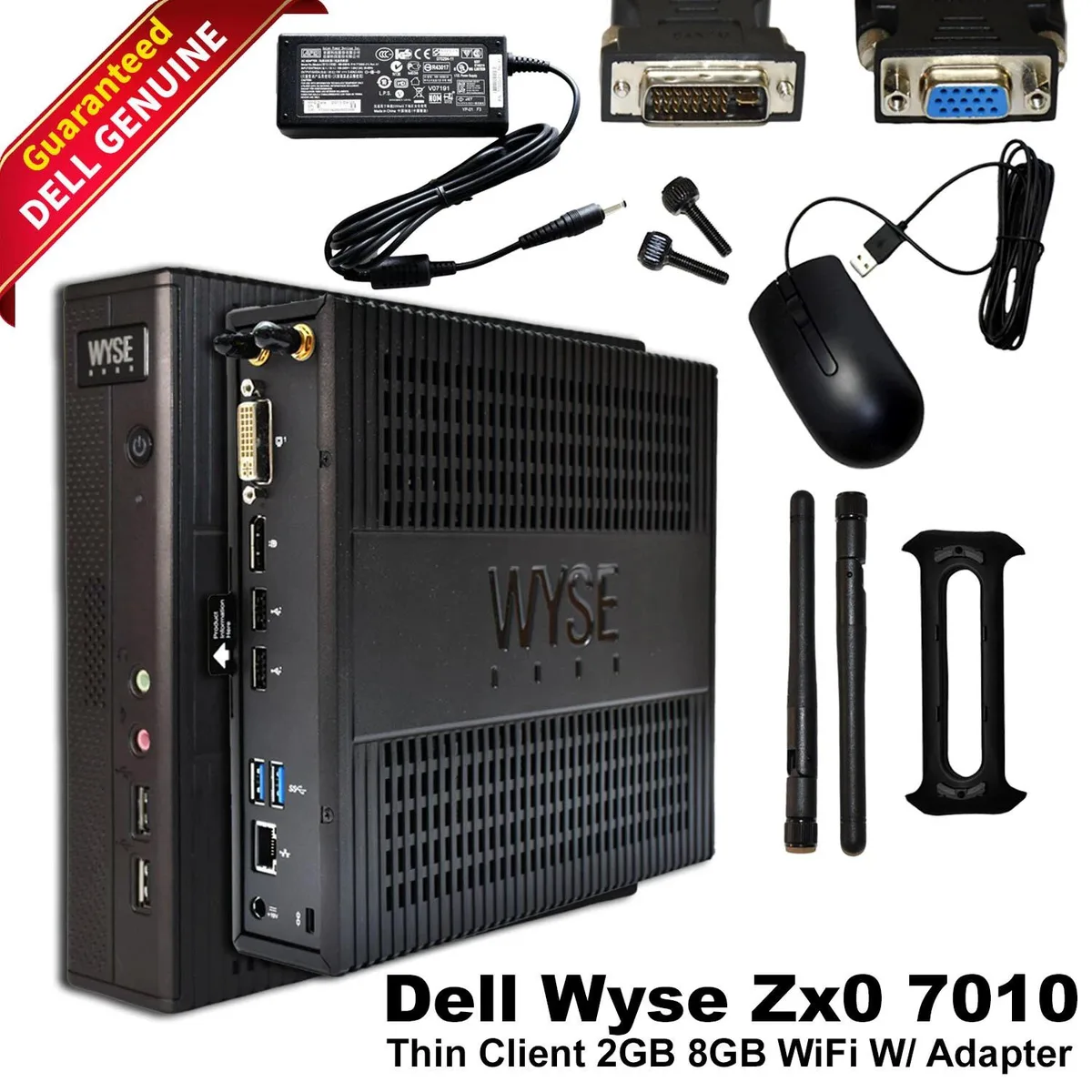 DELL DELL 7010 Thin Client AMD G-T52R 1.5GHz 2GB RAM 8GB SSD laptop replacement part — product photo