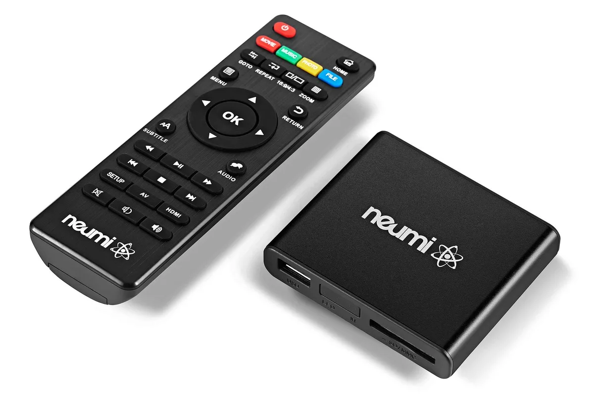 NEUMITECH Atom 1080p HEVC/H.265 Network Media Player — product photo