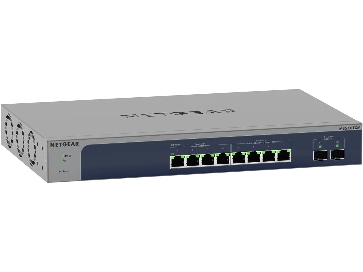 Netgear Inc. Netgear Inc. MS510TXM-100NAS 8-Port 10G Smart Switch — product photo