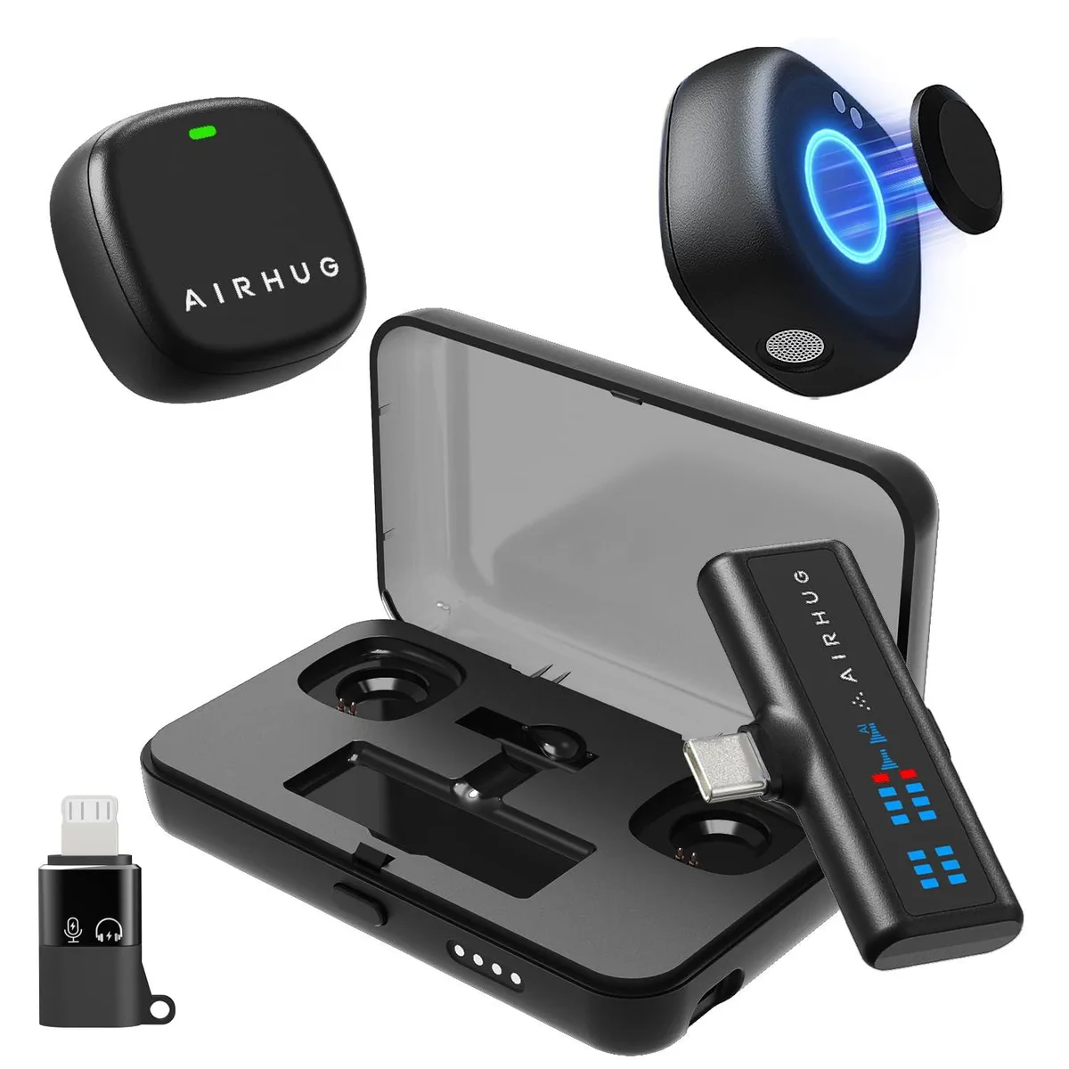  AIRHUG 32 Wireless Lavalier Microphone Lightning 62 dB — product photo