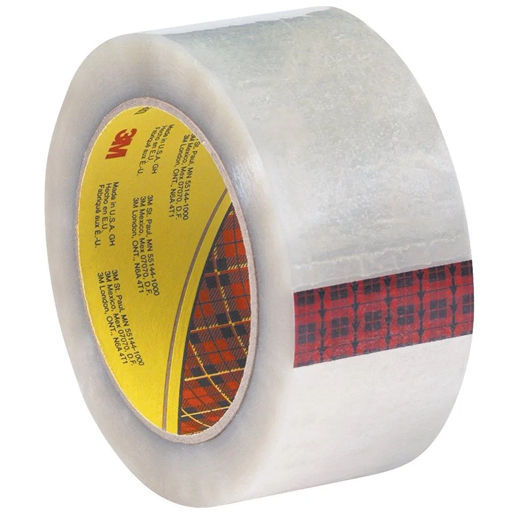 3M T901355 355 Clear Packaging Tape 48 mm 55 yd 3.4 mil — product photo