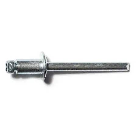MIDWEST FASTENER CORP MIDWEST FASTENER CORP 51091 Blind Rivet Dome Head 3/16 in Dia 1/8 in L Steel hardware — product photo