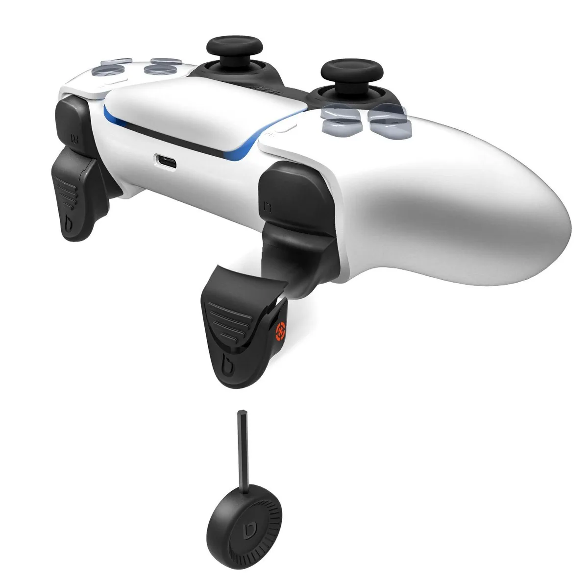 Bionik Bionik BNK-9059 Quickshot Custom Texture Trigger Stops Locks ps5 accessory — product photo