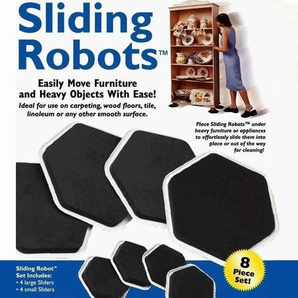 As Seen On TV As Seen On TV D3-B5Z4-Y3F8 8-Piece Furniture Sliders — product photo