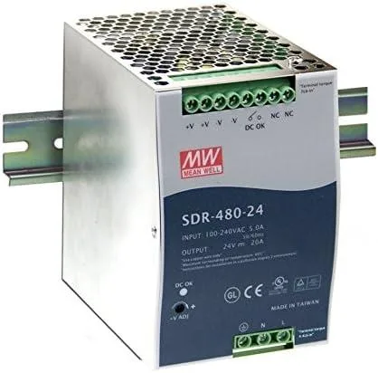 NShi NShi SDR-480-24 480W 24V 20A server chassis — product photo