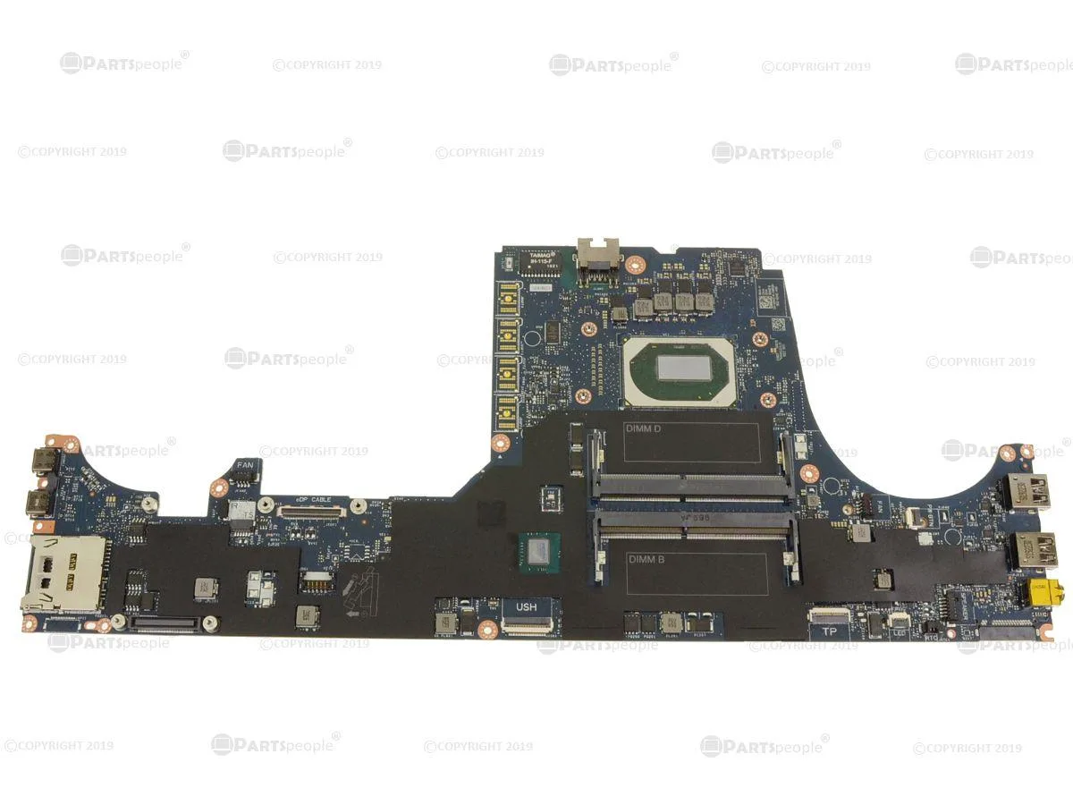 DELL DELL Precision 7540 Intel Motherboard DKGFW Xeon E-2276M 2.8GHz — product photo