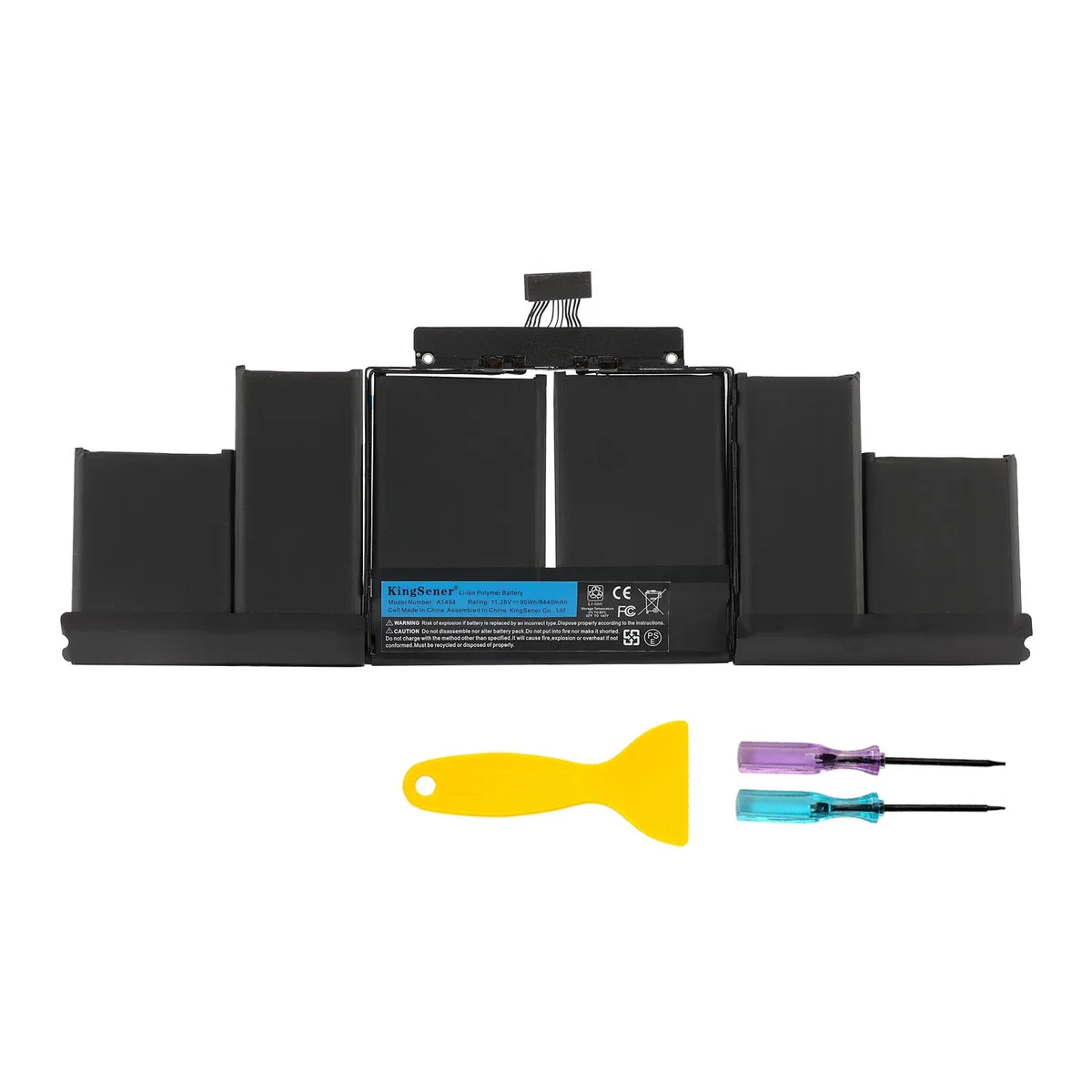 KingSener KingSener A1494 laptop battery 95Wh for MacBook Pro 15" A1398 Retina Late 2013 Mid 2014 — product photo